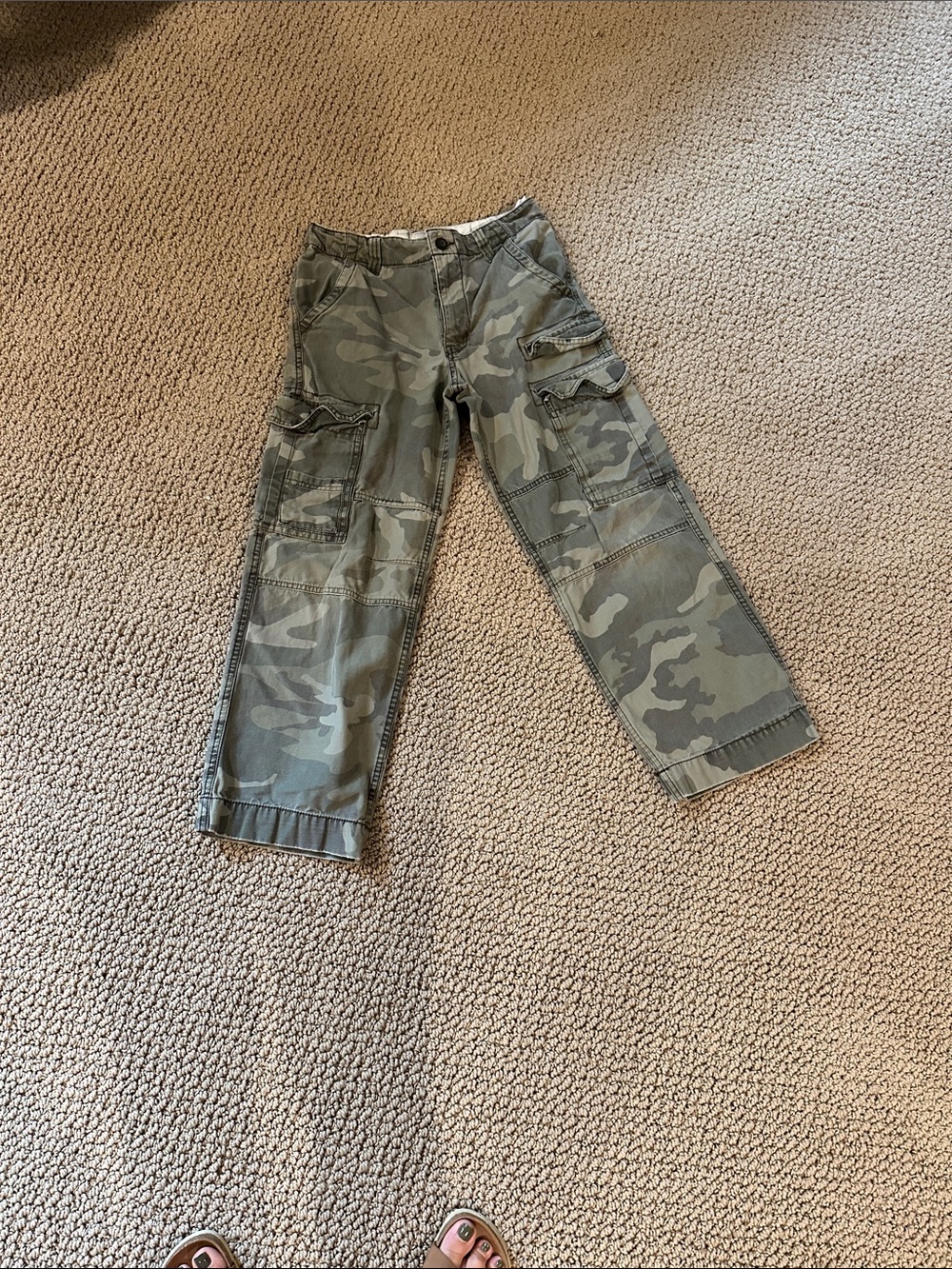 Boys camo pants
